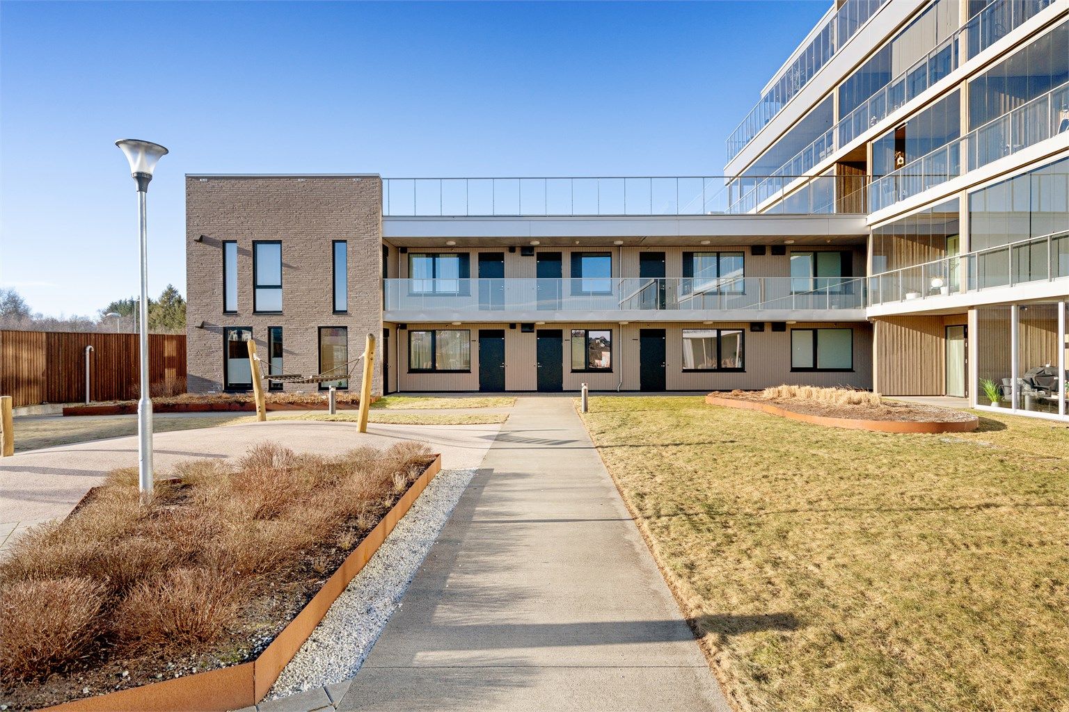 Velstelte og fine fellesområder. 