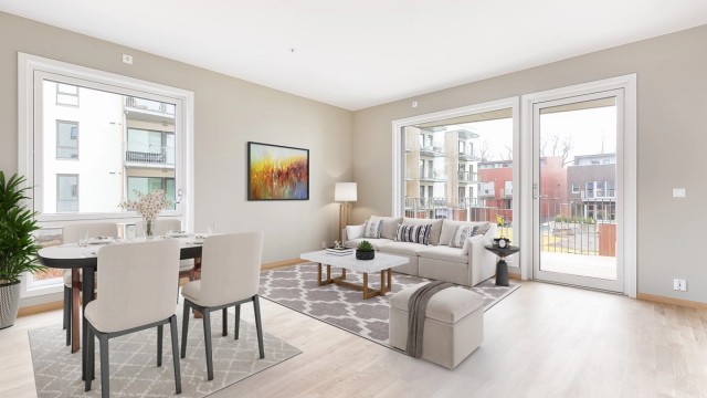 Leilighet B16 i Fridtjof Nansens gate 3A presenteres av Krogsveen.