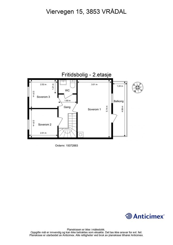 Plantegning 
2.etasje