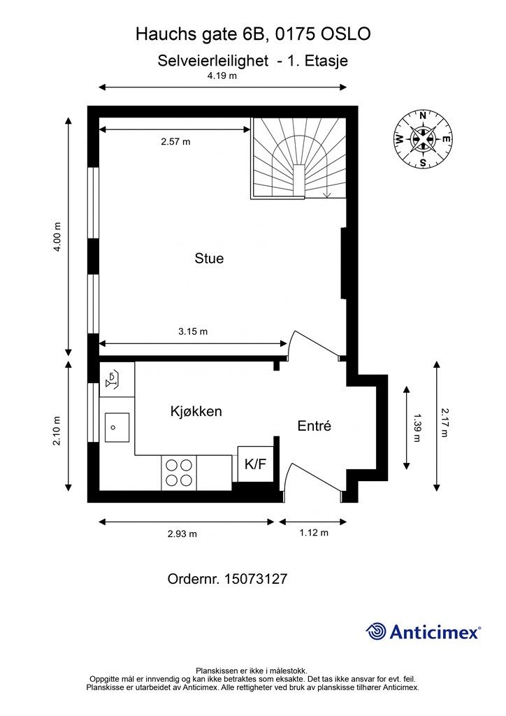 Plantegning 1. etasje