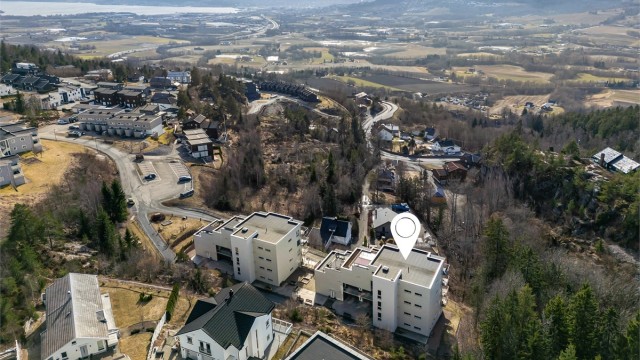 Eiendommen er beliggende i et attraktivt og barnevennlig boligområde, som kalles Utsikten, på øvre delen av Reistad.
Foto: Stine Jørgensen Prøitz