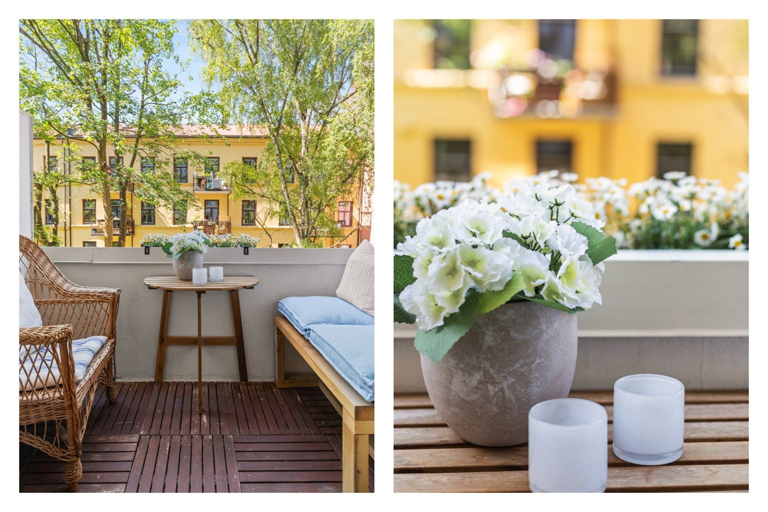 Boligen har en usjenert og hyggelig balkong vendt mot vest! 