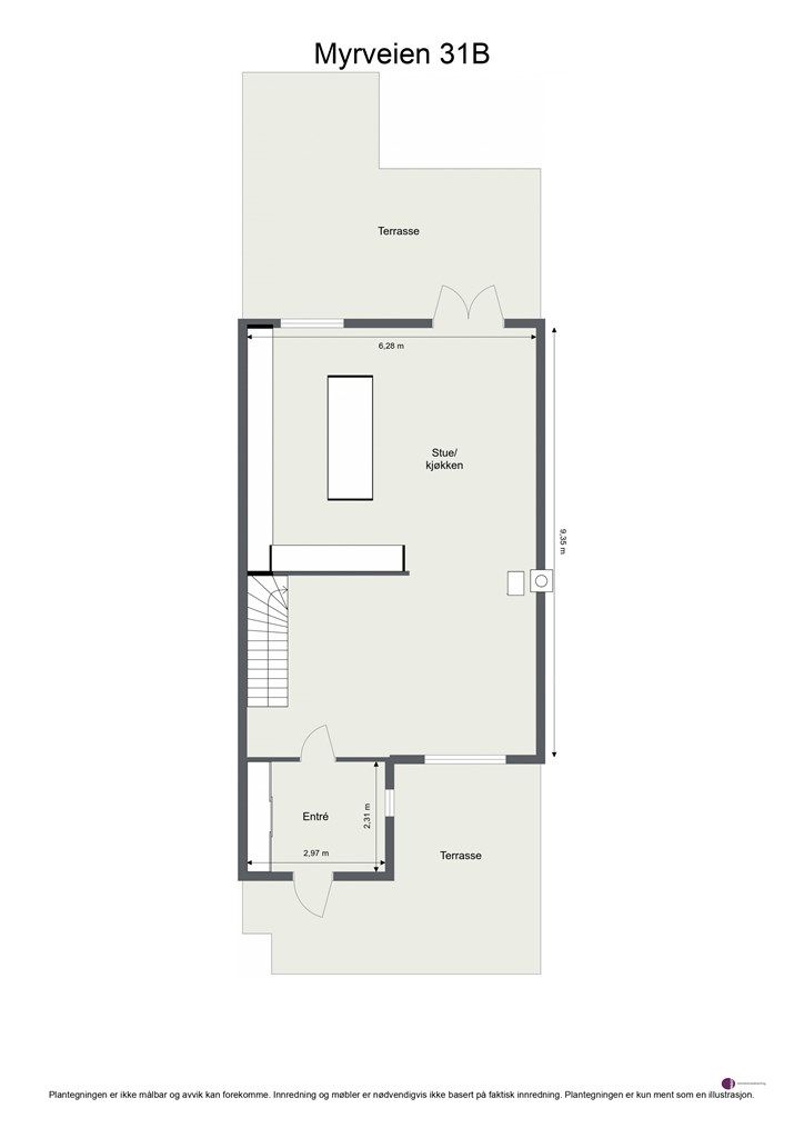 Plantegning - 1. etasje
