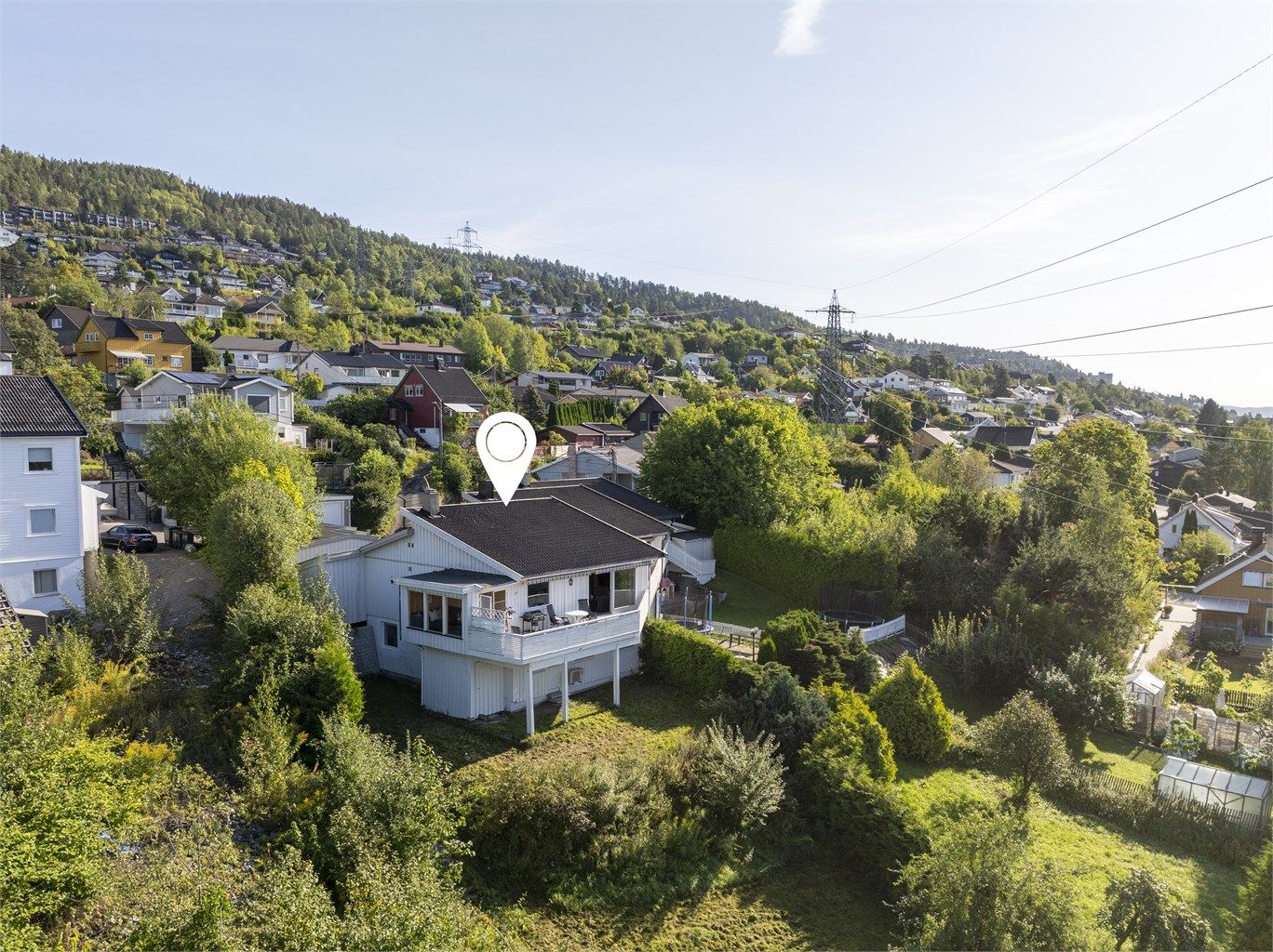 Eiendommen er beliggende i et attraktivt og barnevennlig boligområde.
Foto: Morten Woldstad
