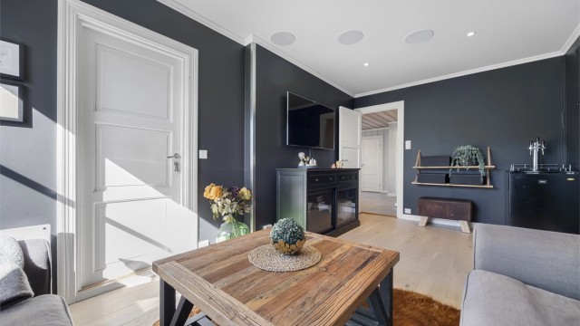 Kjellerstuen gir fleksibilitet og en ekstra sone for familien.