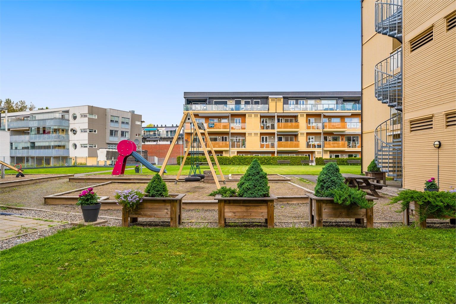 Kjærkommen lekeplass for barna