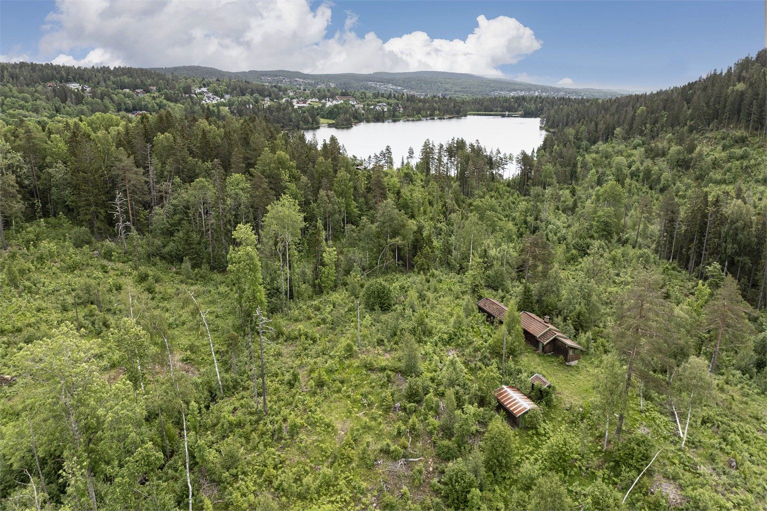 Hytte med alt på ett plan. Foto: Morten Woldstad