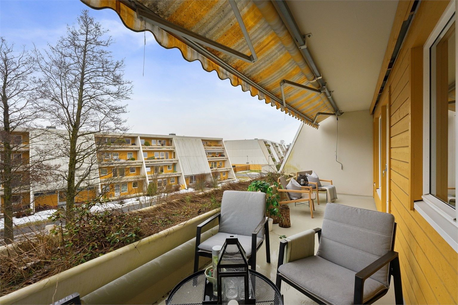 Stille og rolig innerst i sameiet