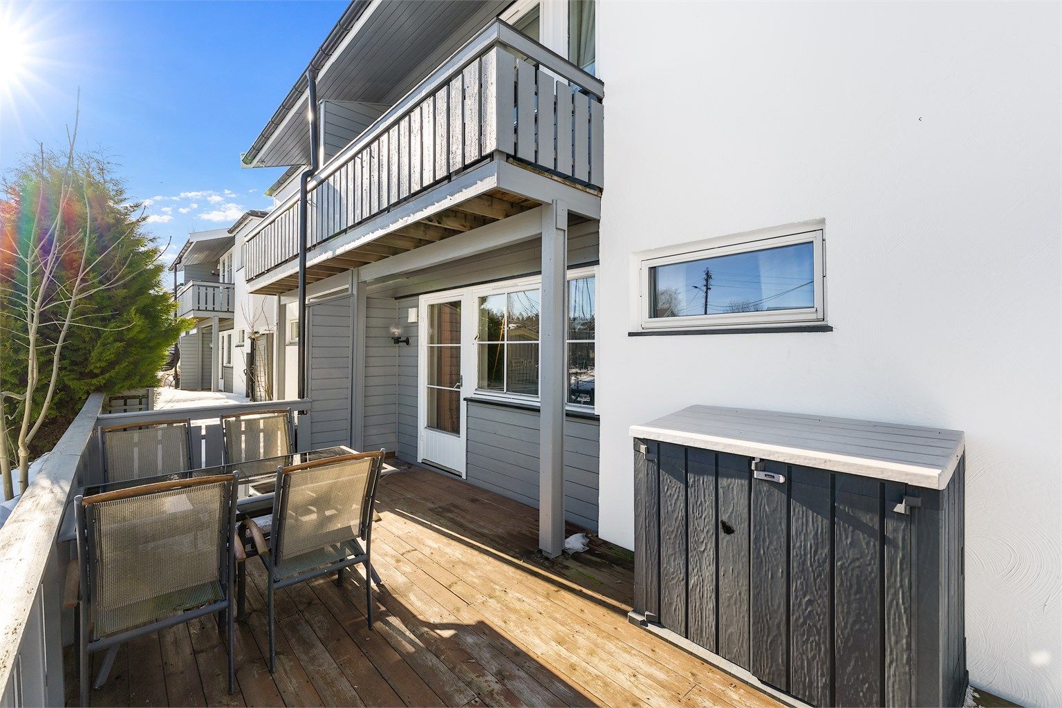 Her er det flere forskjellige møblerings muligheter. 