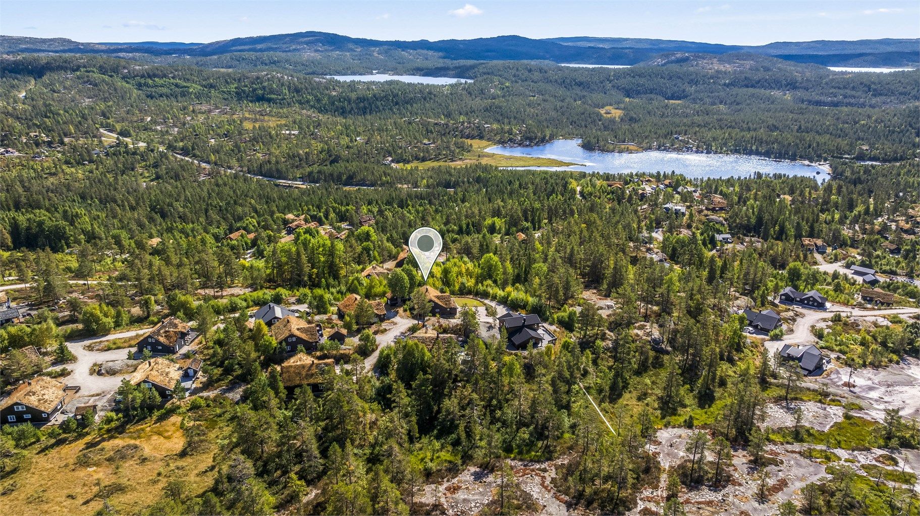 Området byr på 66 km med preparerte langrennsløyper innenfor 15 km.