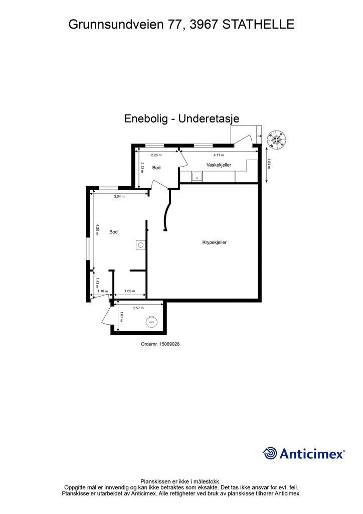 Plantegning - Underetasjen