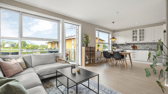 Velkommen til Øvre Eikervei 104D!
Foto: Stine Prøitz Jørgensen