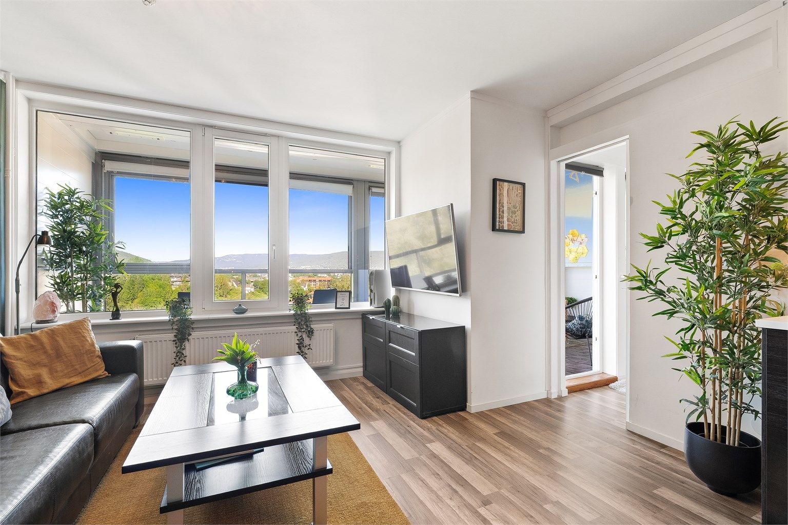 Lys og pen leilighet med en god planløsning