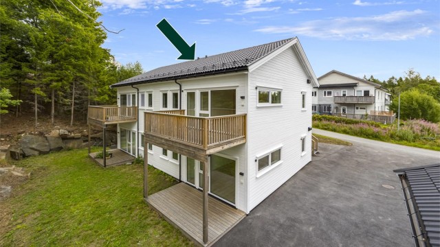 Leilighet fra 2023 i 2.etg med tilhørende garasjeplass. Sentrale og naturskjønne omgivelser på Tromøy.