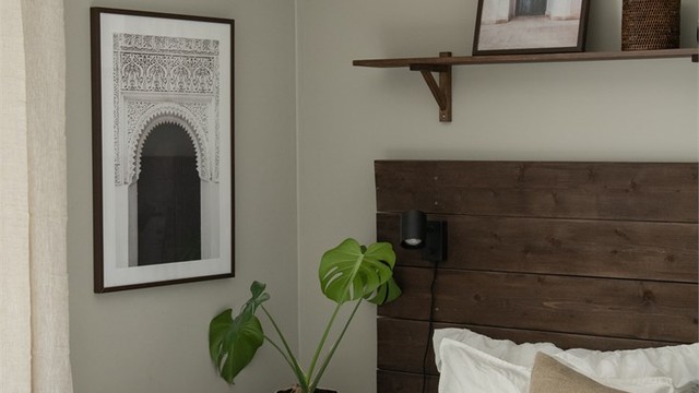 Behagelige farger som innbyr til en god natts søvn.