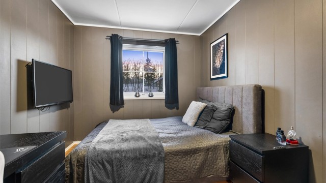 Rommet har en praktisk størrelse og flere bruksmuligheter.