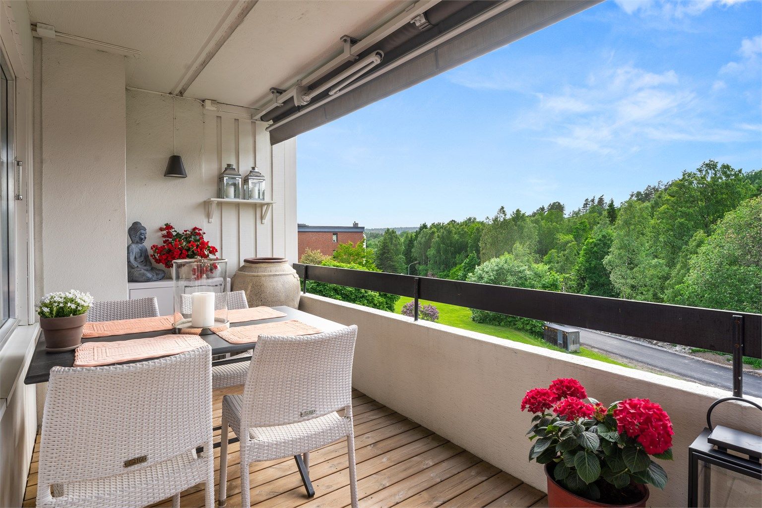 Leilighet med flott utsyn og ingen innsyn!