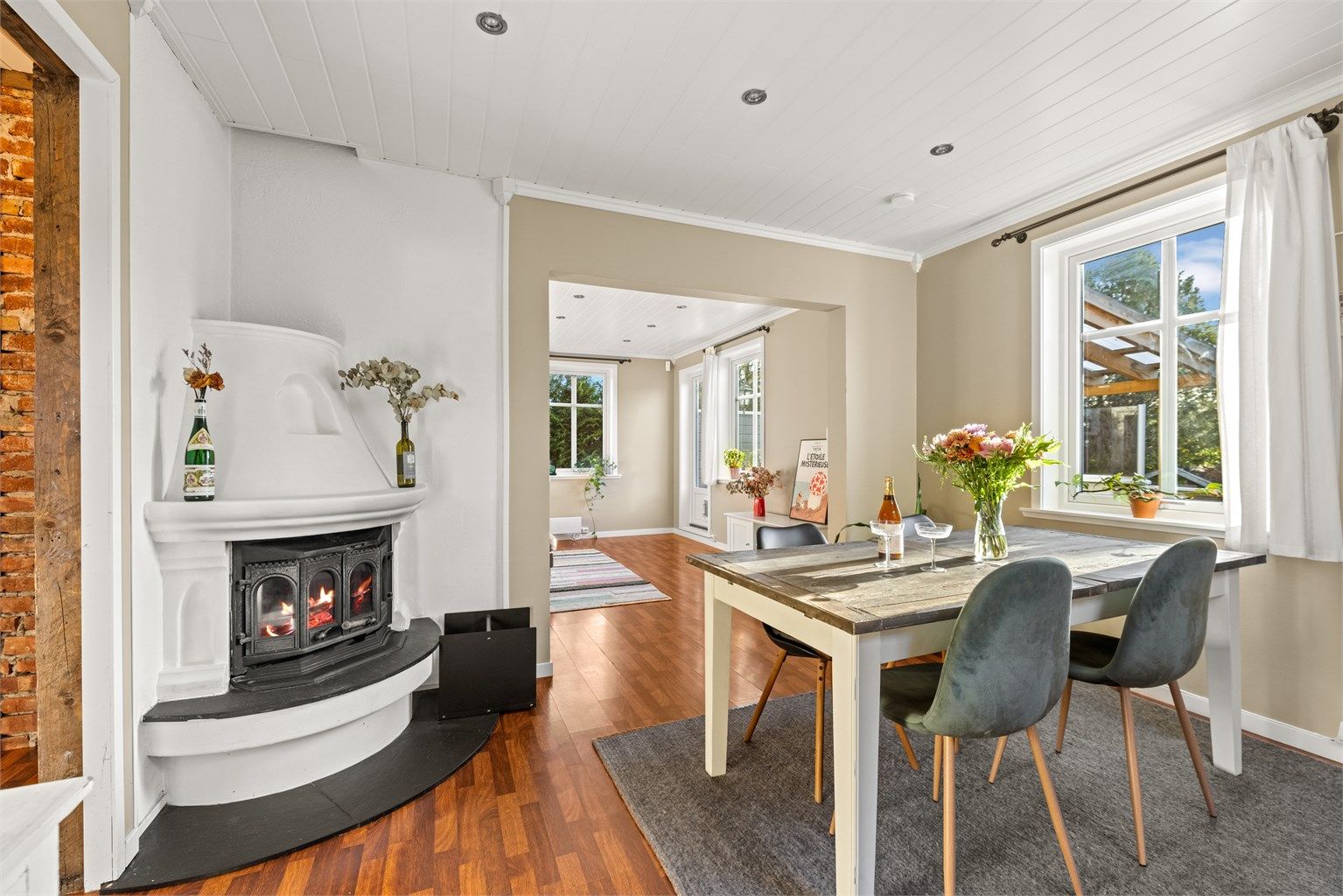 Her kan man samle venner og familie på koselige sammenkomster