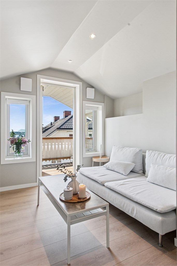 Leiligheten har i dag to romslige soverom i tillegg til stuen. (Foto: EFKT v/ Pål Godager)