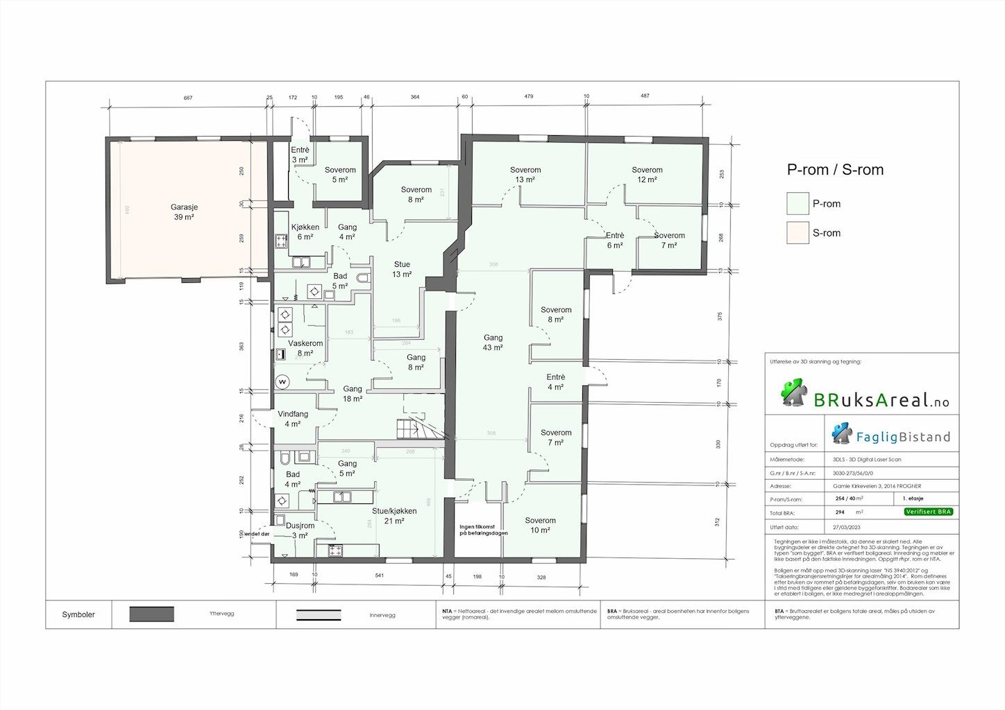 Plantegning 1. etasje 