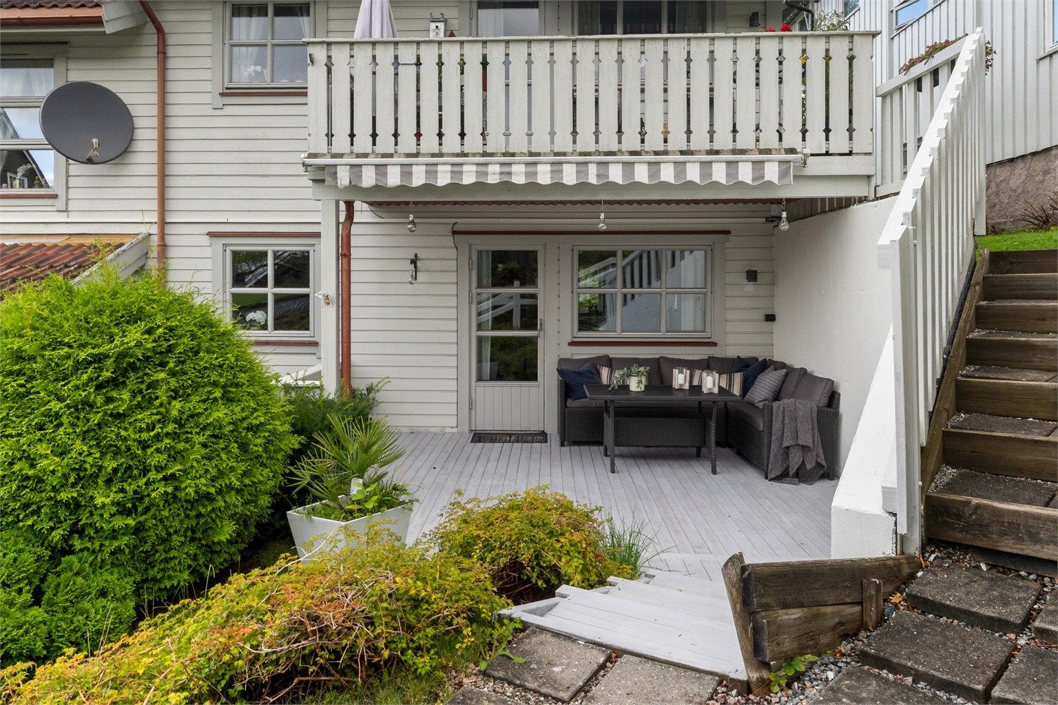 Attraktiv og rolig beliggenhet på Brandenga