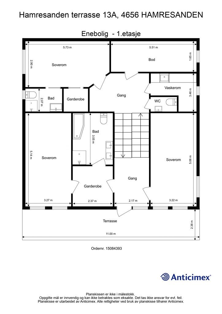 Plantegning- 1.etasje