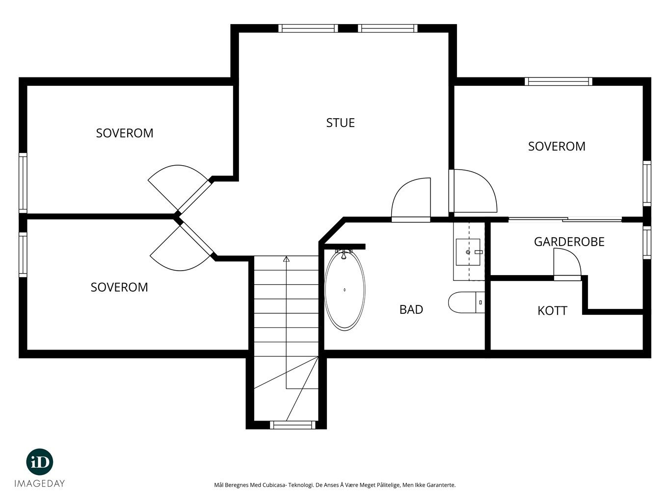 Plantegning - 2. etasje
