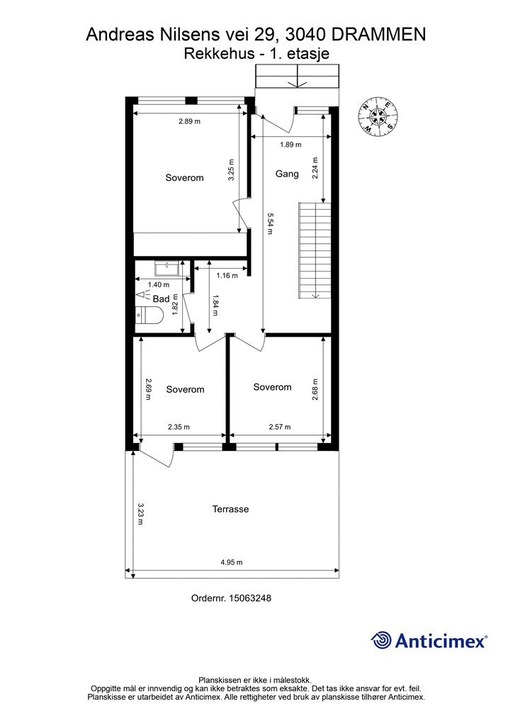 Plantegning 1. etasje