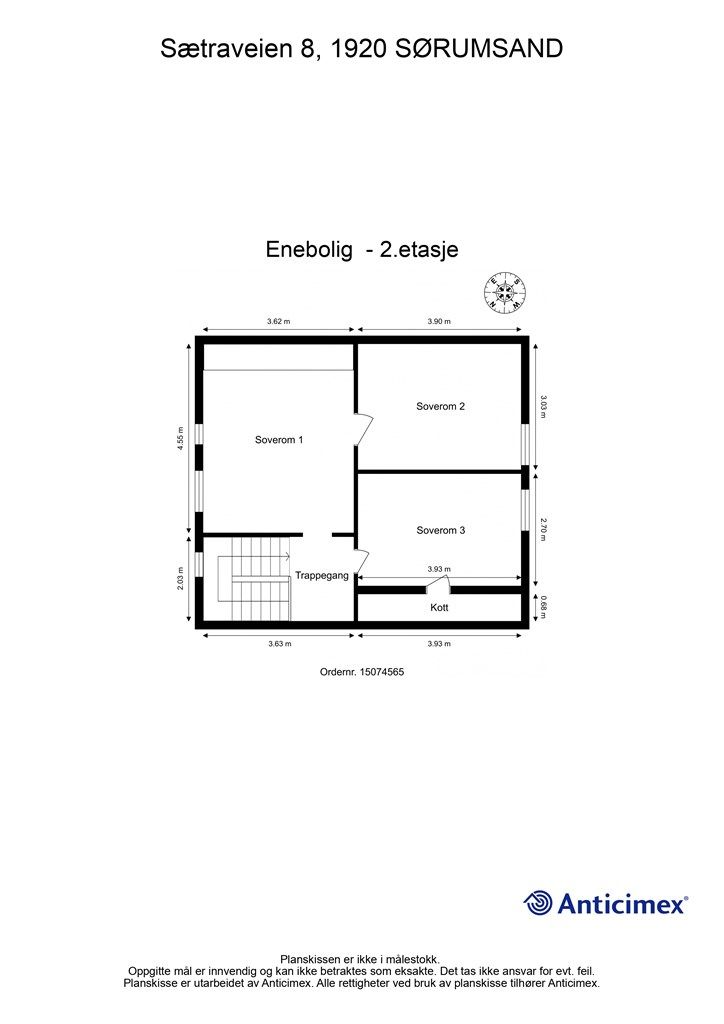 Plantegning 2. etasje