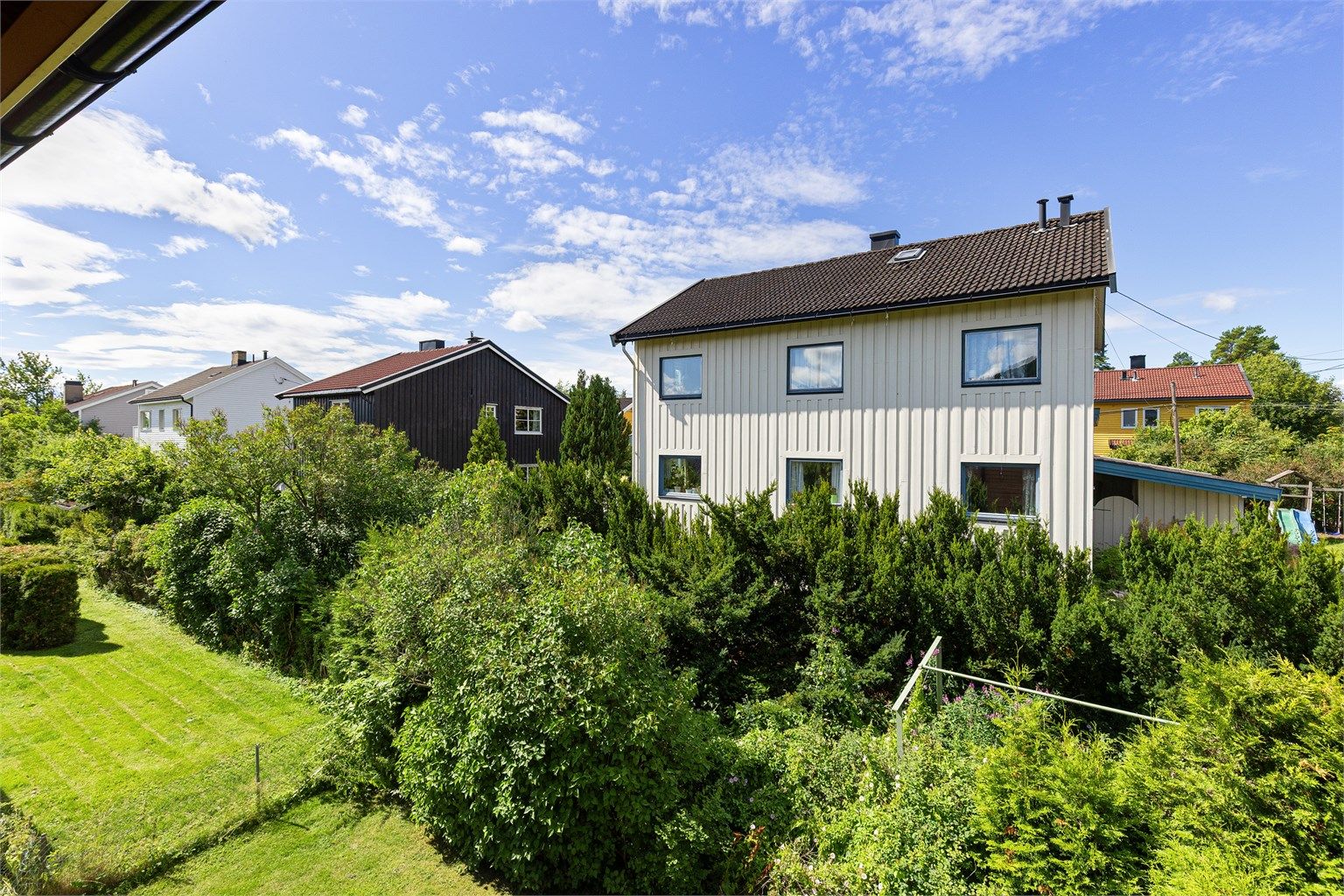 Utsyn fra hovedsoverommet