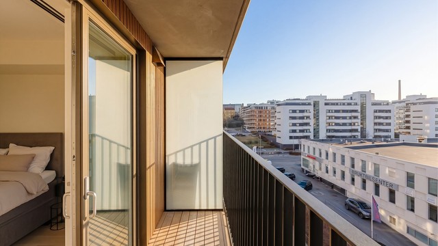 Balkongen utenfor hovedsoverommet.