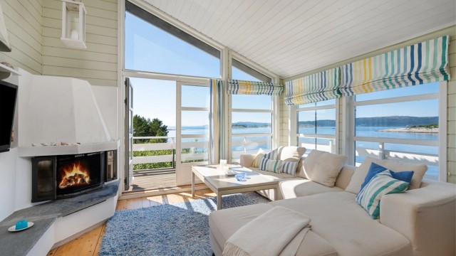 Stue- og kjøkkenarealet måler til sammen romslige 35 kvm.