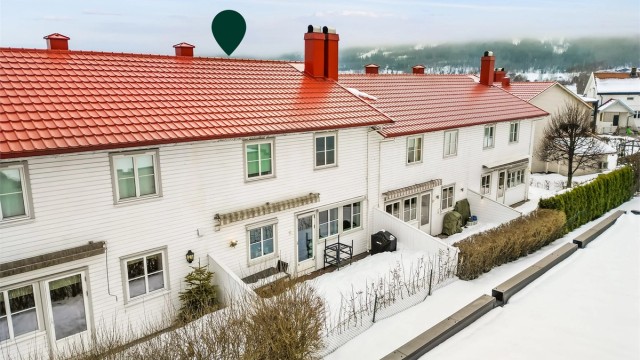 Fasade - Vinterbilde