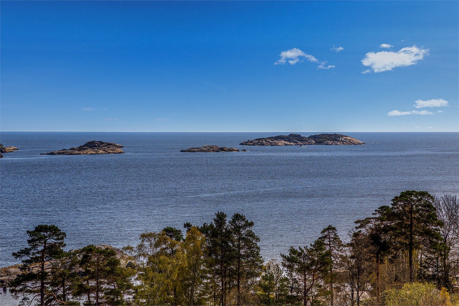 Her kan du nyte synet av havgapet i det fjerne.