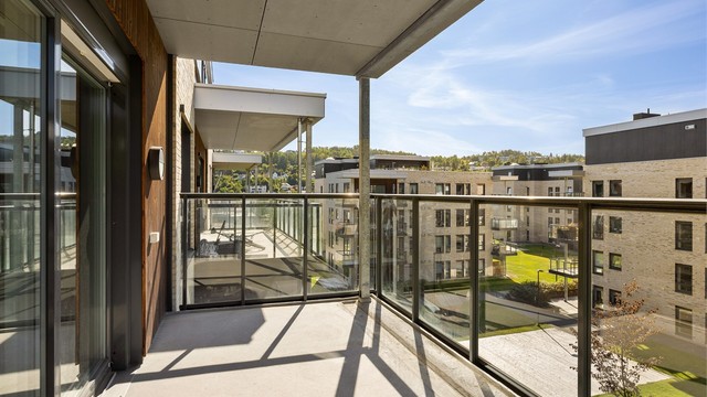 Plass til diverse utemøbler