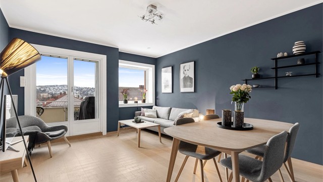 Robin Lauritzen v/ Krogsveen har gleden av å presentere Etterstadsletta 21B! Foto: Pål Aanerud