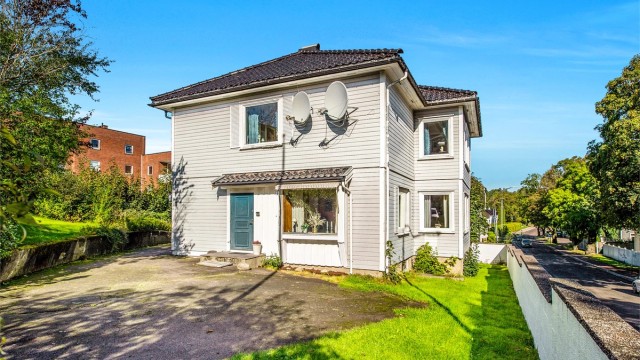 Boligen har glassert taksten