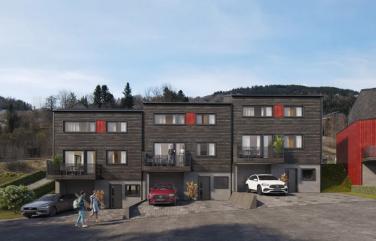 Velkommen til Mølnbakken
3 nye rekkehus er under bygging, i  et etablert boområde. 
