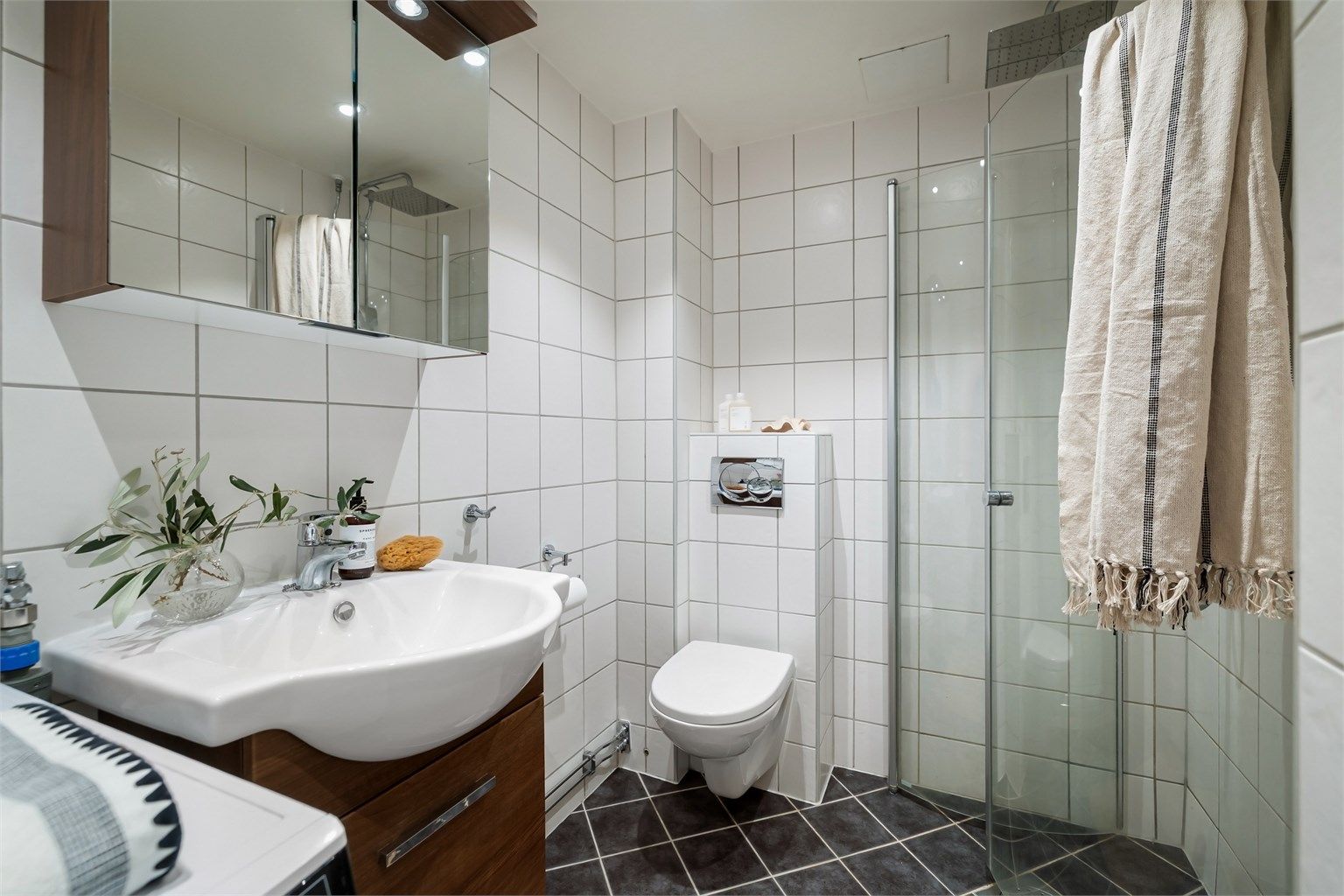 Badet og soilrør ble pusset opp i 2009 av borettslaget