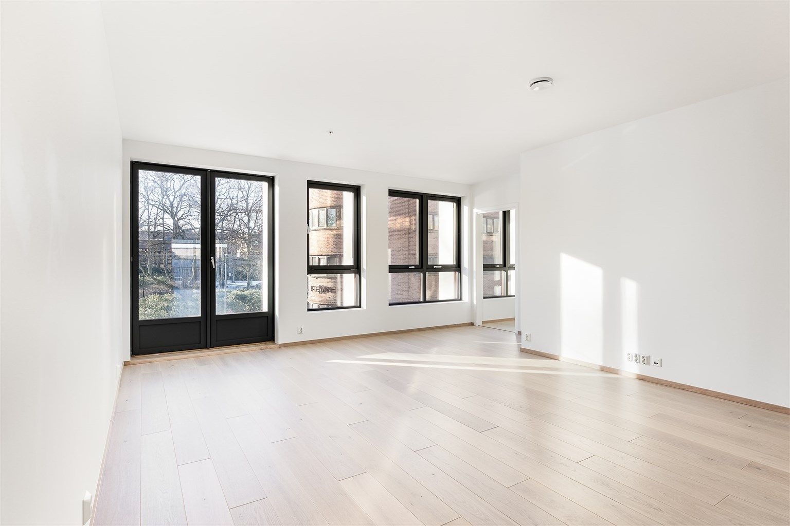 Leiligheten ble ferdigstilt i 2021 med moderne standard.