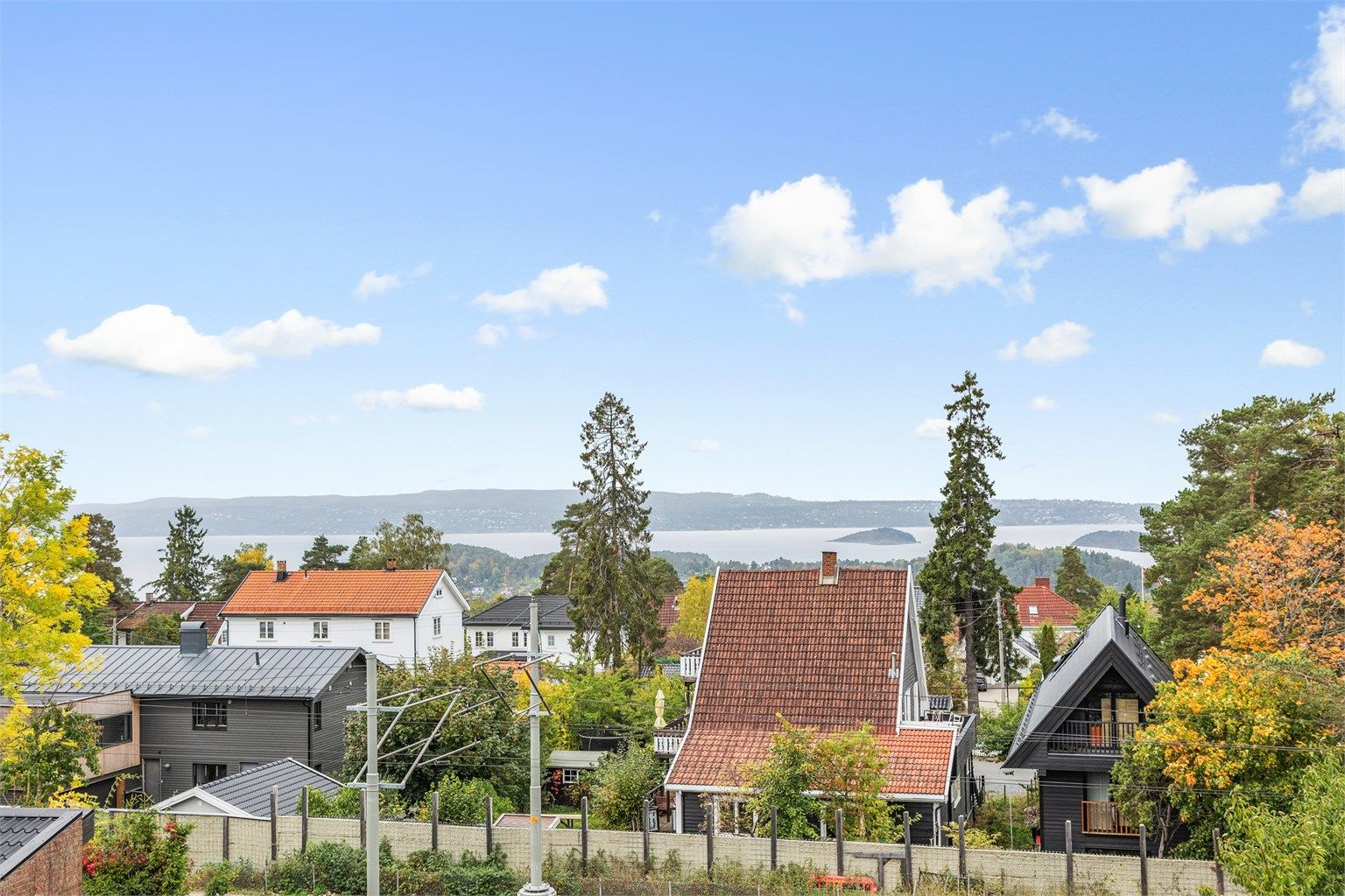 Utsikt fra loftstuen