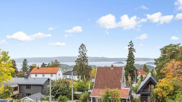 Utsikt fra loftstuen