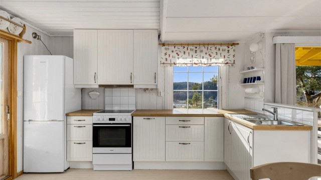 Moderne kjøkkeninnredning fra IKEA.