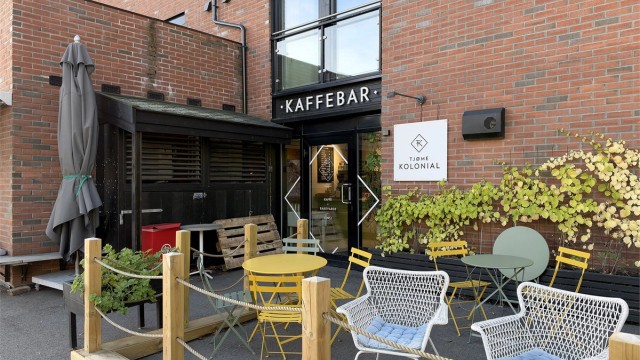 Hyggelig kaffebar i sentrum