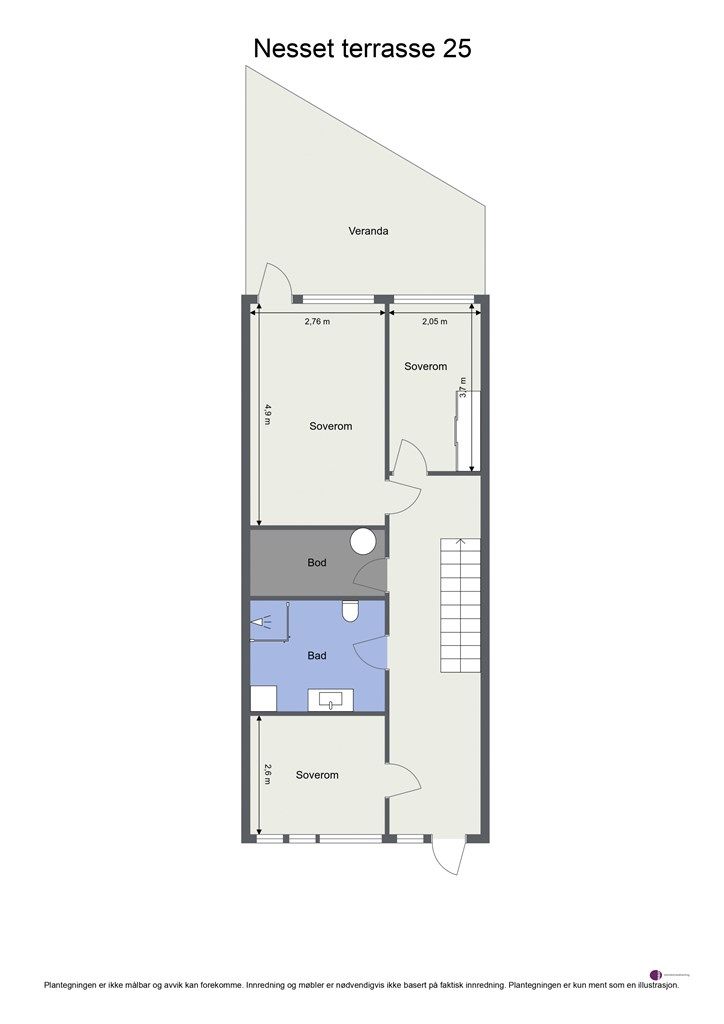 Plantegning - 1. etasje