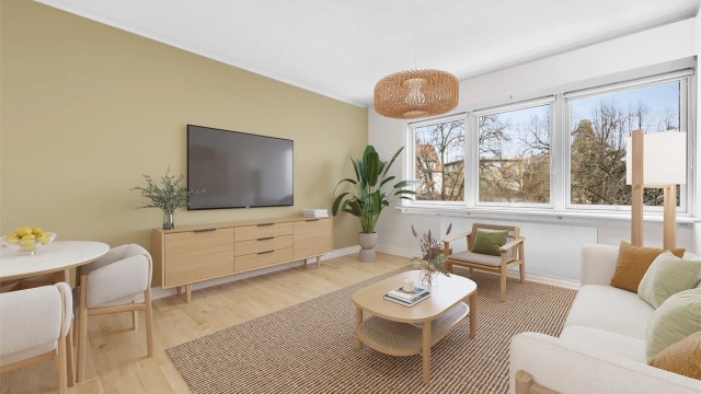 Velkommen til Lilleakerveien 33e - Illustrasjonsbilde hvor digital styling er benyttet