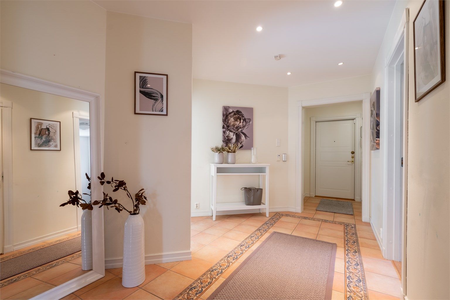 De resterende soverommene ligger også i tilknytning til entréen.