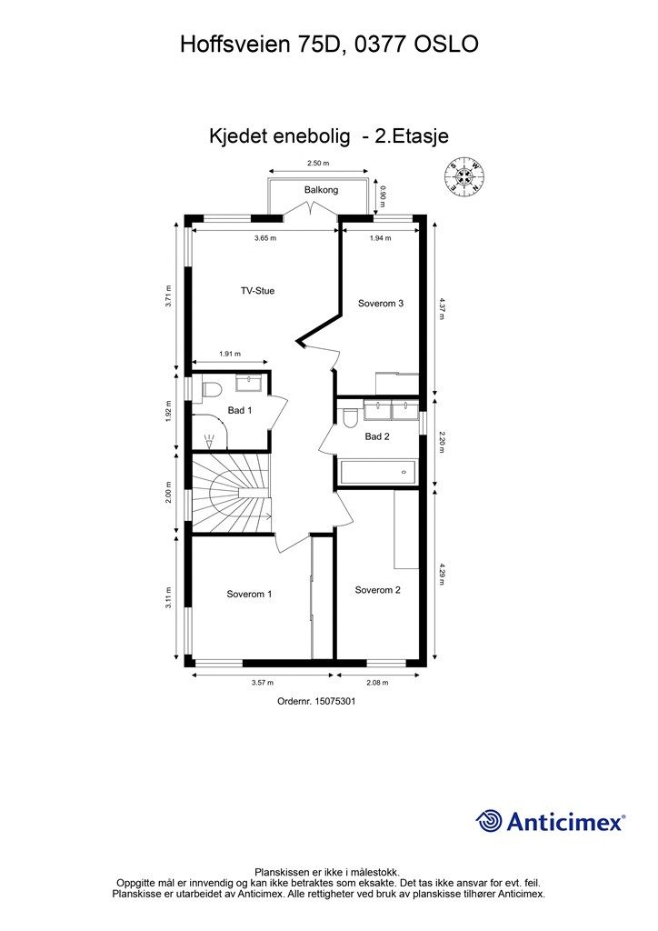 Plantegning - 2.Etasje