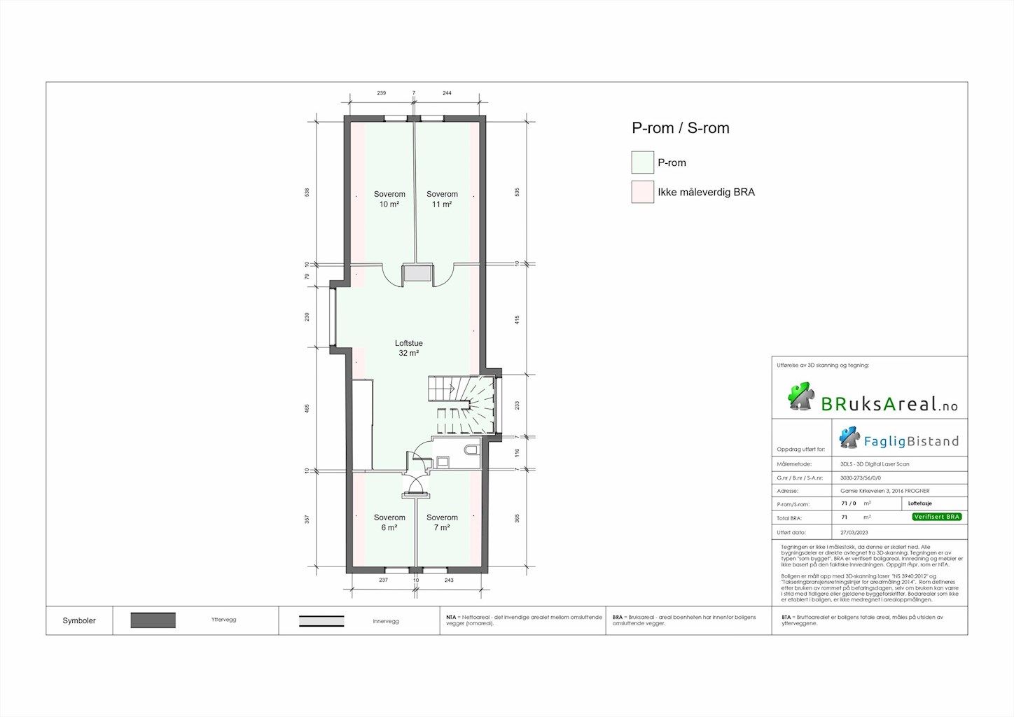 Plantegning 3. etasje 