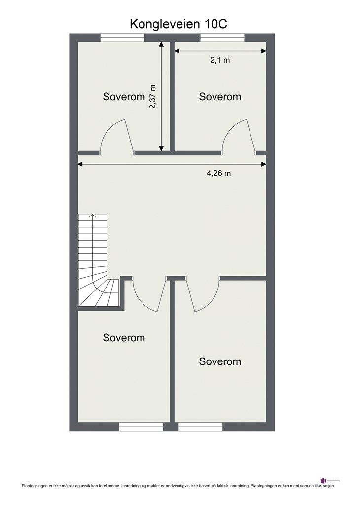 Plantegning - 2. etasje